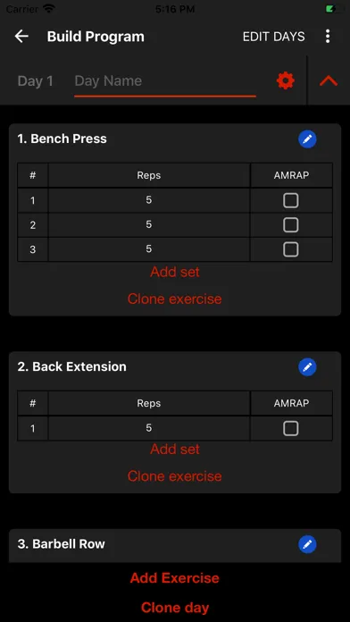صور Startling Strength 3x5 Gym Log