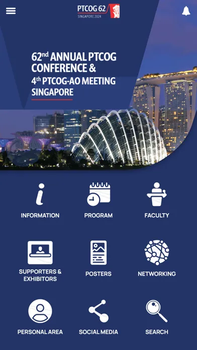 PTCOG Society App Ekran Görüntüleri