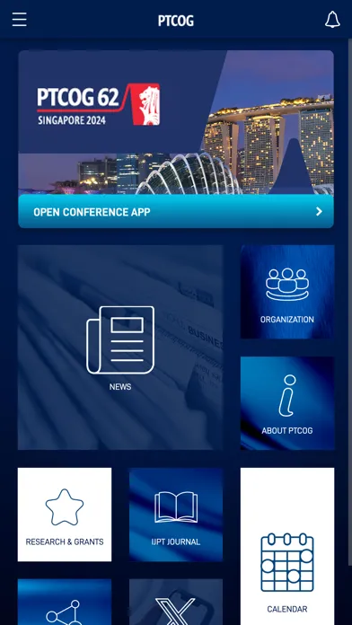 PTCOG Society App Ekran Görüntüleri