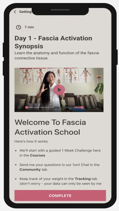 Yoga Fascia 스크린샷