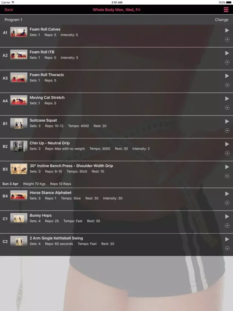 Capturas de tela do The Food Genie iPad 