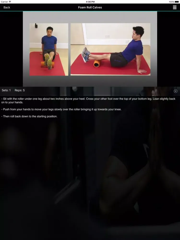 IBR Fitness iPad  スクリーンショット