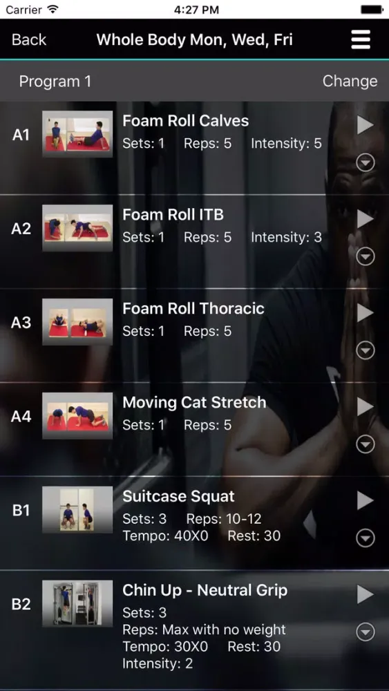 IBR Fitness スクリーンショット