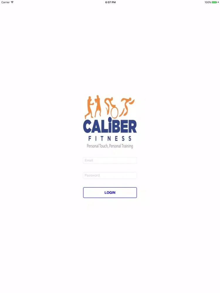 Caliber Fitness iPad  স্ক্রিনশট