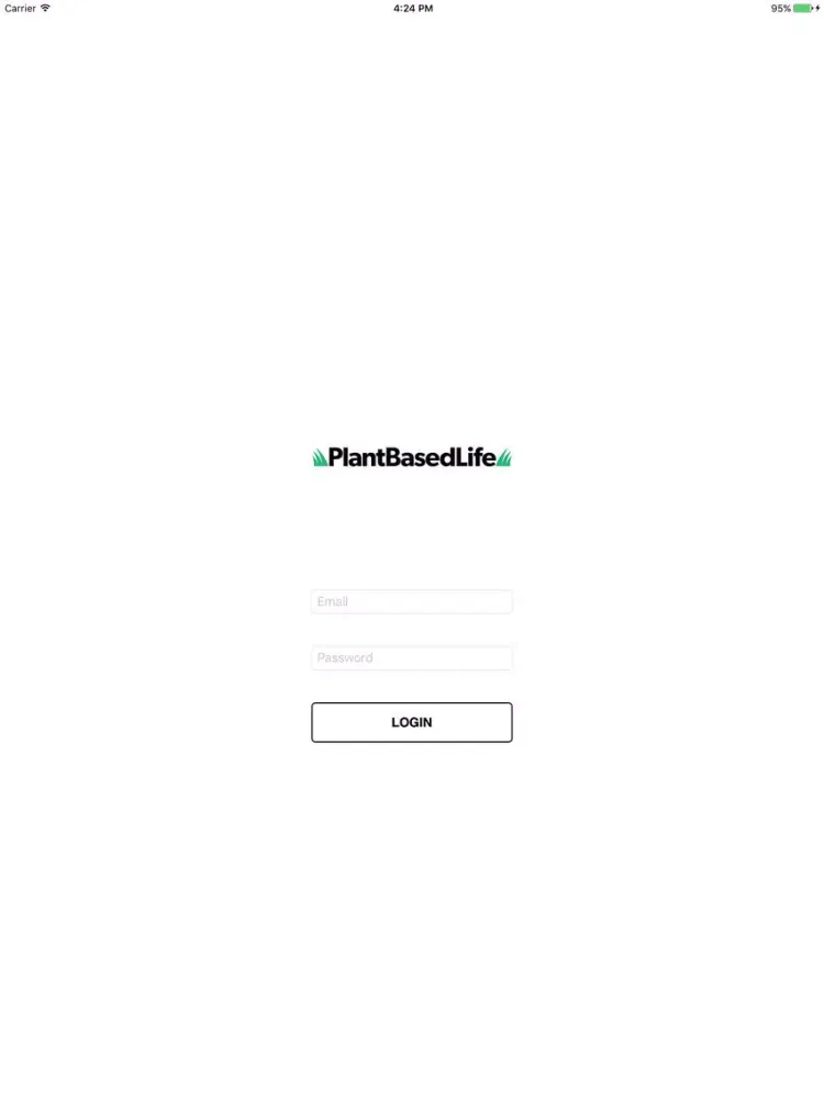 Plant Based Life - Fitness iPad  스크린샷