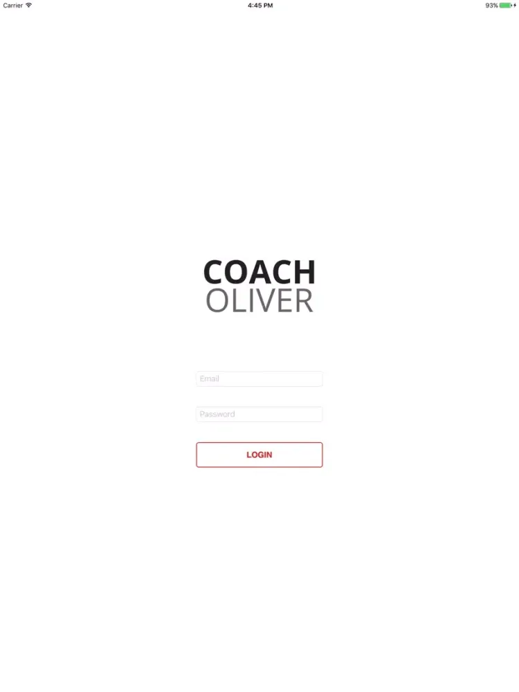 Coach Oliver iPad  Screenshots