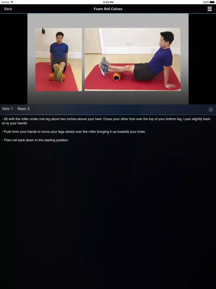 Capturas de pantalla de OptYou iPad 