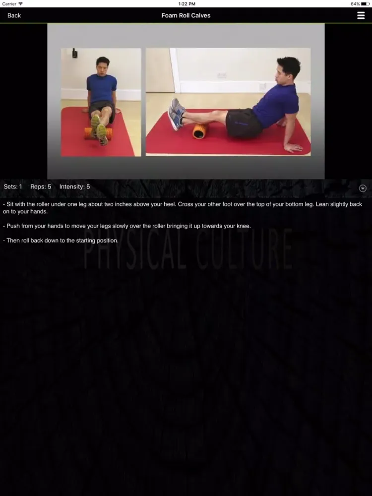 Capturas de pantalla de PHYSICAL CULTURE FITNESS iPad 