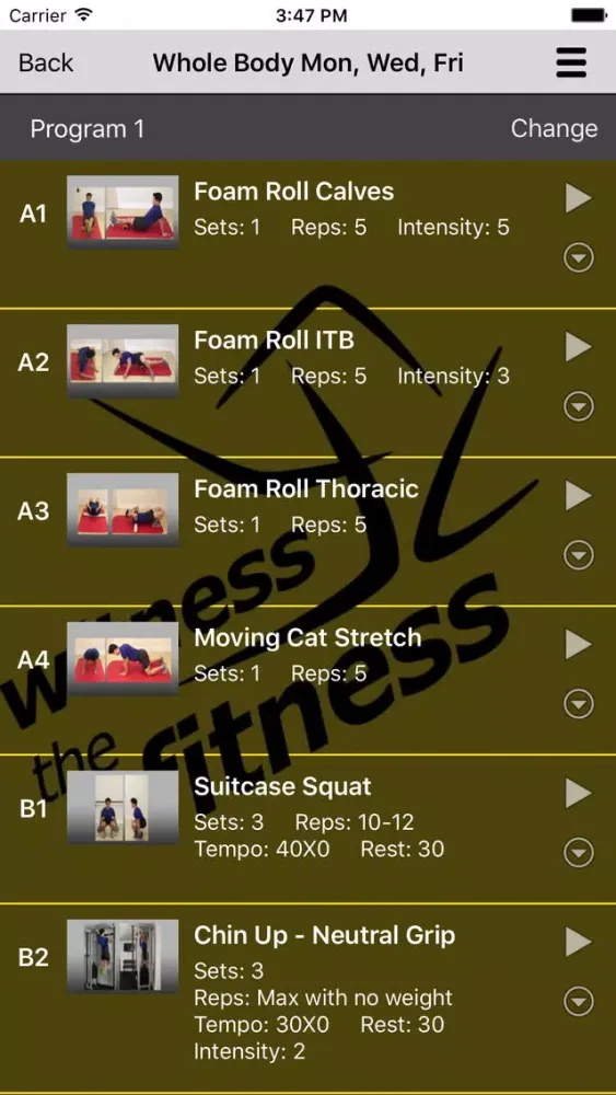 WTFitness Screenshots