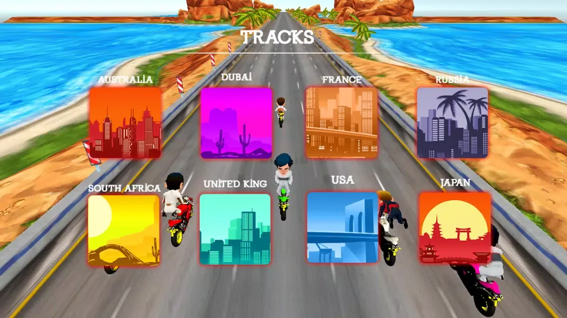 Tangkapan layar Bike Race Stars - Highway Traffic Racer