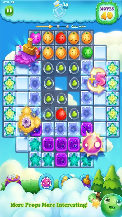 Candy Fruit King - Match 3 Splash Free Games स्क्रीनशॉट