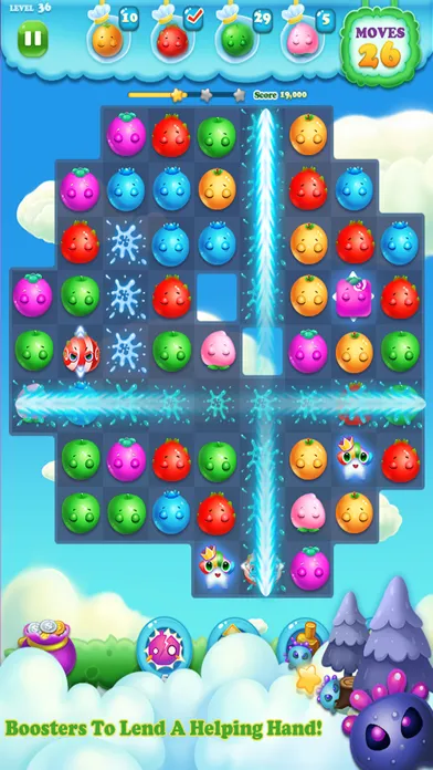 Candy Fruit King - Match 3 Splash Free Games स्क्रीनशॉट