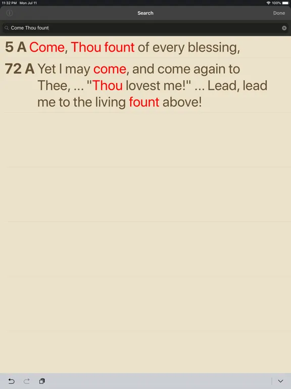 صور Hymns for the Little Flock iPad 