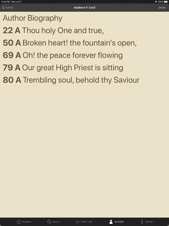 صور Hymns for the Little Flock iPad 