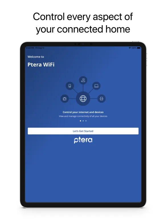 Zrzuty ekranu Ptera WiFi iPad 