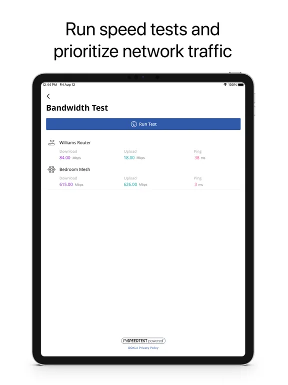Zrzuty ekranu Ptera WiFi iPad 