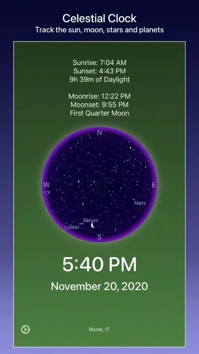Celestial Clock سکرین شاٹس