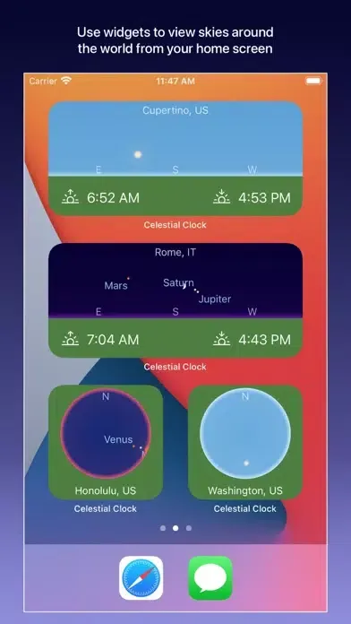 Celestial Clock سکرین شاٹس