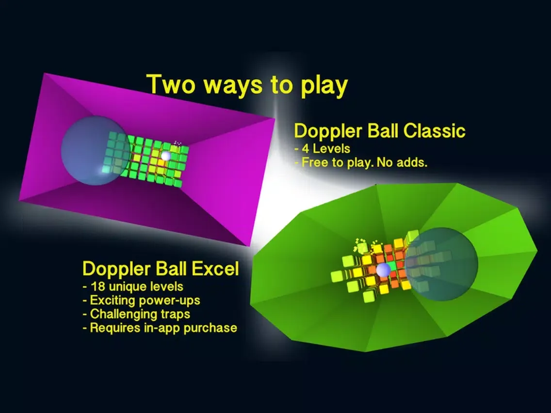 Doppler Ball - Break Blocks at the Speed of Light iPad  स्क्रीनशॉट