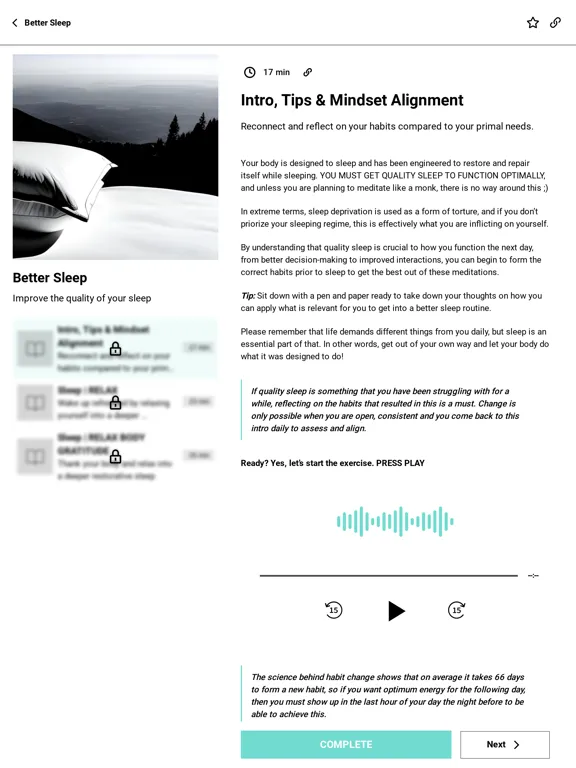 Скриншоты The Subconscious Reset iPad 
