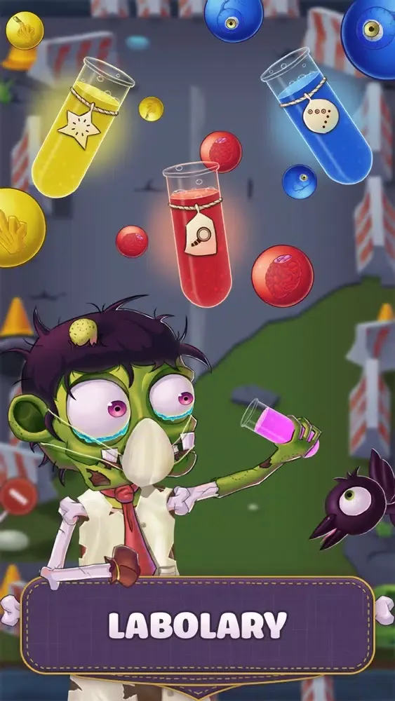 Captures d'écran de Bubble Zombie - Crazy Movement
