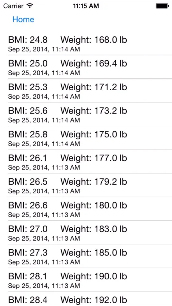 Its Simply BMI 스크린샷