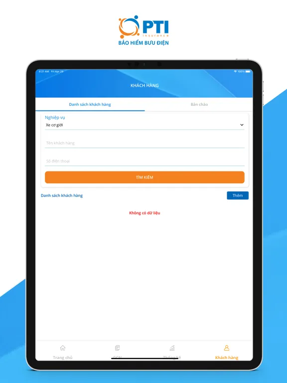 PTI Seller iPad 應用截圖
