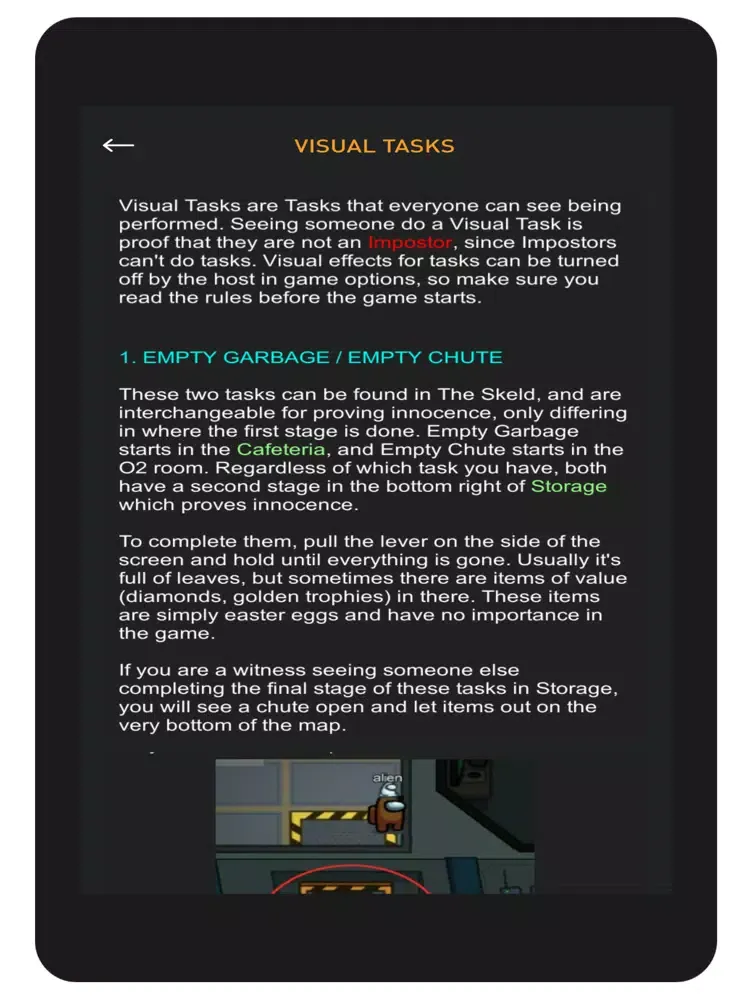 Tips & Tricks For Among US iPad 應用截圖