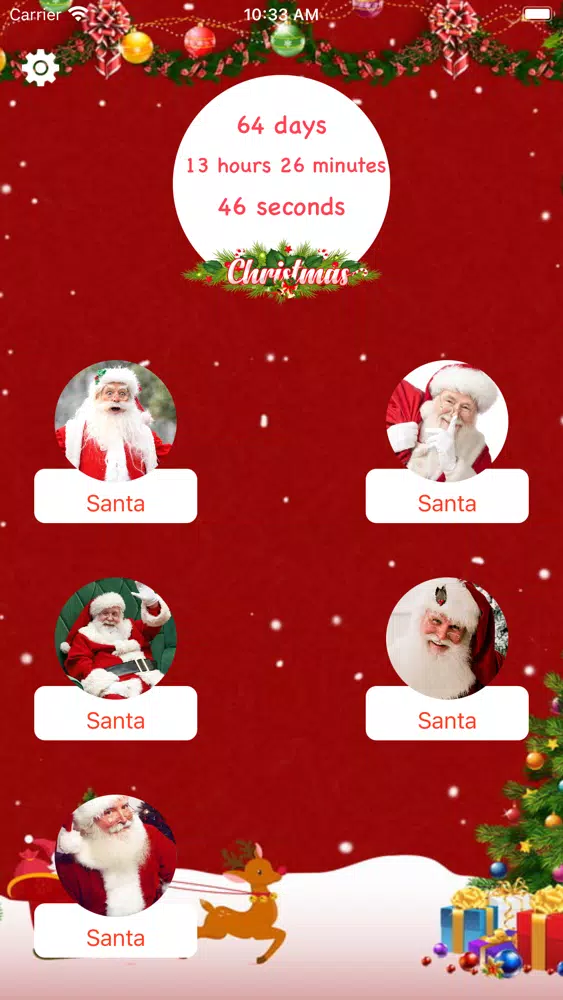 Santa Video Call 2020 स्क्रीनशॉट