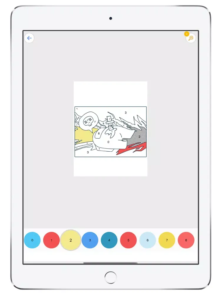 Coloring book for AM iPad  Screenshots