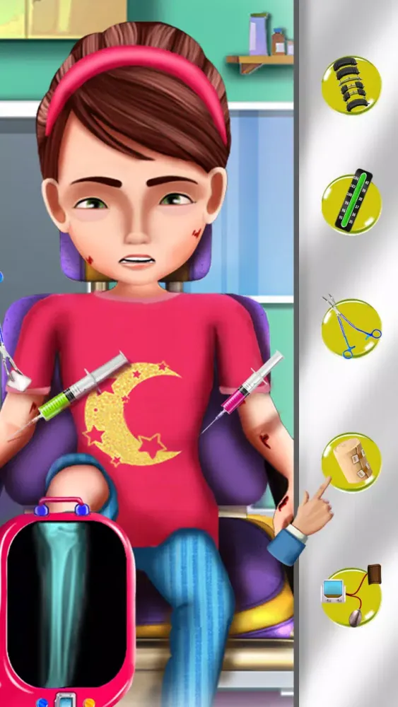 Captures d'écran de Hospital Doctor X-Ray Games