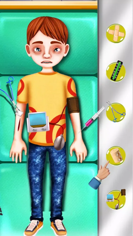 Captures d'écran de Hospital Doctor X-Ray Games