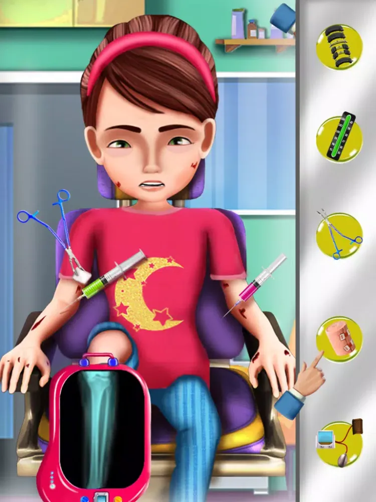 Captures d'écran de Hospital Doctor X-Ray Games