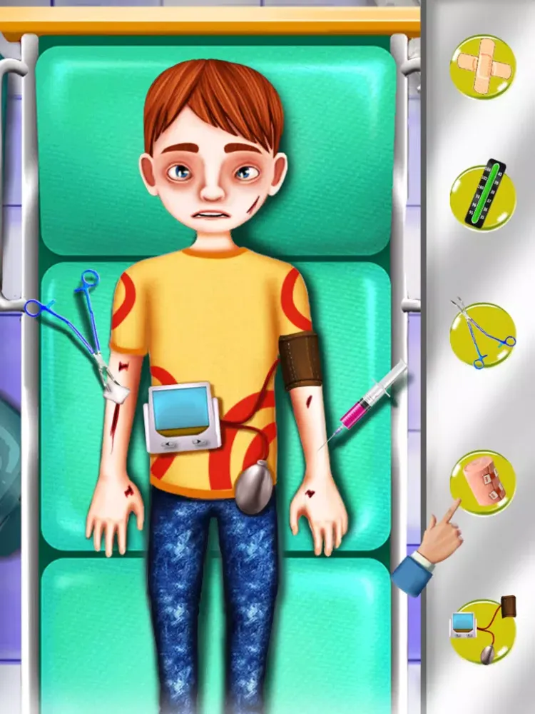 Captures d'écran de Hospital Doctor X-Ray Games