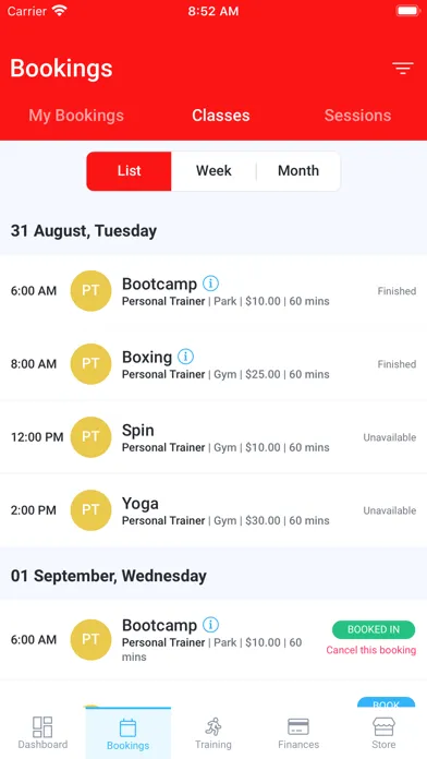 Скриншоты Discipline Fitness Coach
