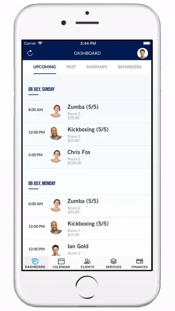 Ảnh chụp màn hình của Lionheart Fitness