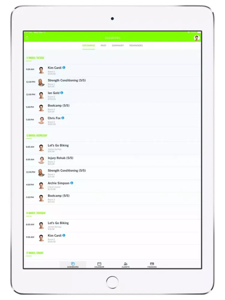 Capturas de tela do MVP Strength Camp LLC iPad 