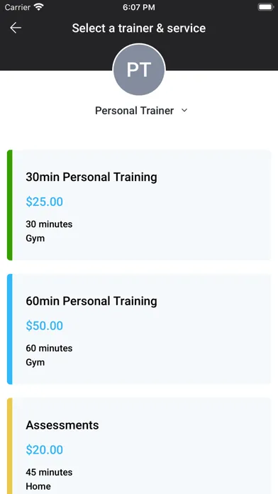 NF Sports Strength LLC سکرین شاٹس