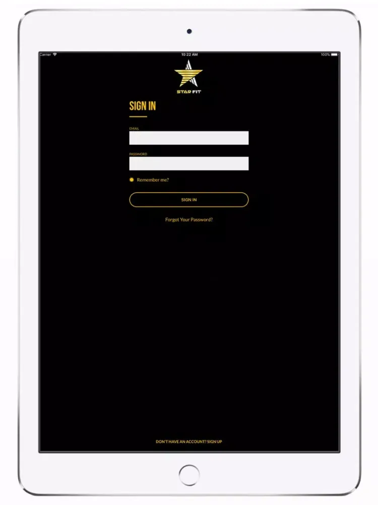 Скриншоты Star Fit PT iPad 