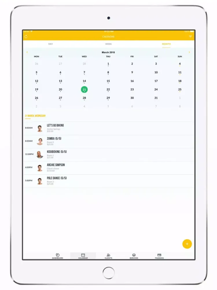 Скриншоты Star Fit PT iPad 