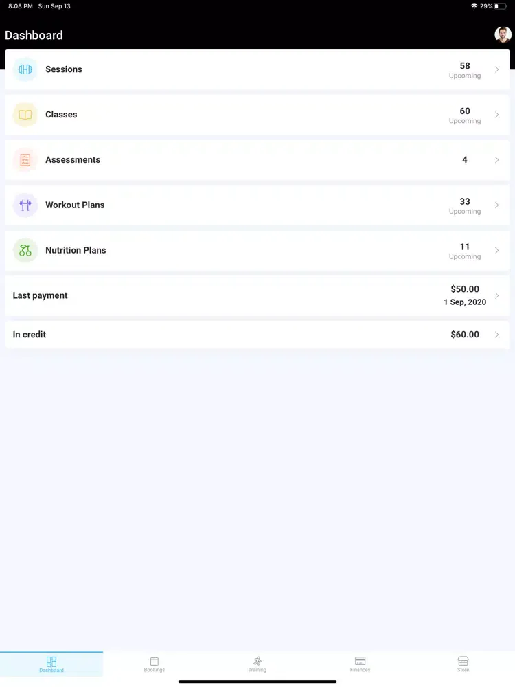 TNT Fitness iPad  স্ক্রিনশট