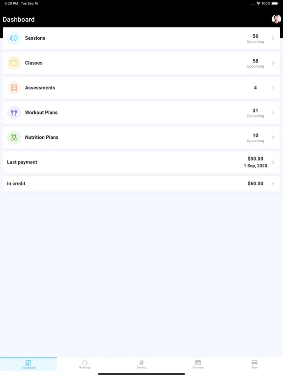 VANA iPad  Screenshots