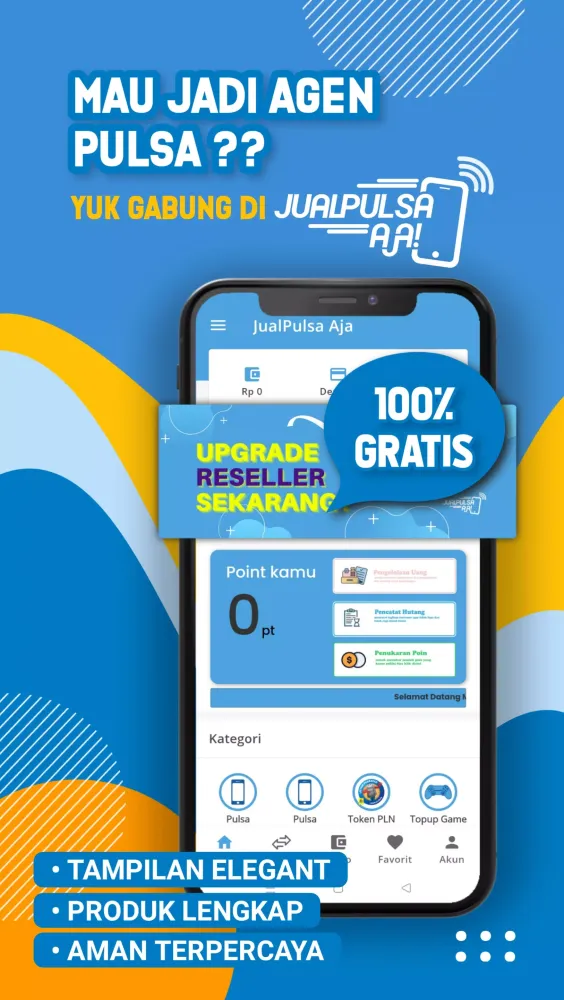 Jual Pulsa Aja - Super Apps应用截图