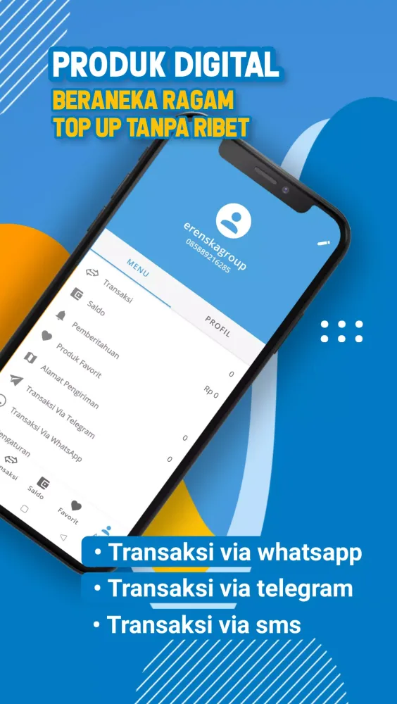 Jual Pulsa Aja - Super Apps应用截图