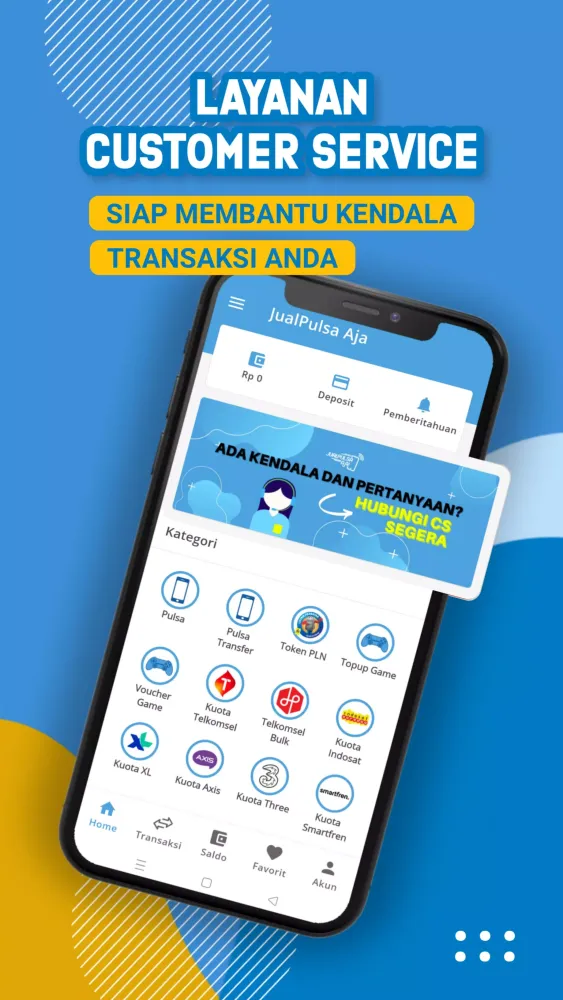 Jual Pulsa Aja - Super Apps应用截图