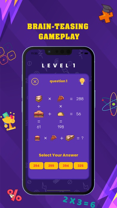 Captures d'écran de Math Puzzle Tricky Brain Game
