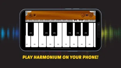Ảnh chụp màn hình của Harmonium - Real Sounds