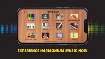 Ảnh chụp màn hình của Harmonium - Real Sounds