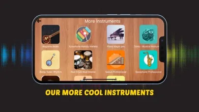 Ảnh chụp màn hình của Harmonium - Real Sounds