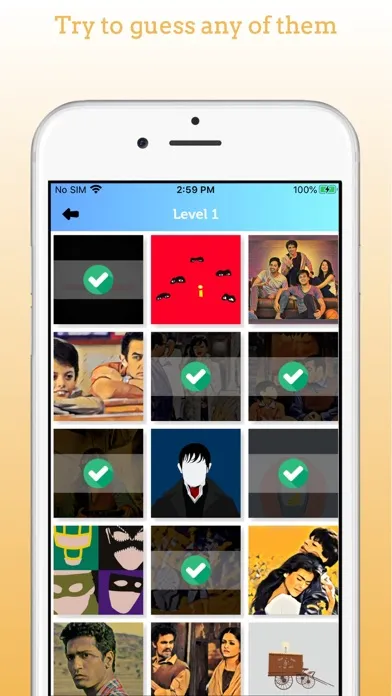 Capturas de pantalla de Cinematic Trivia